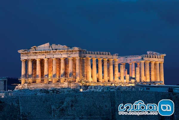 تاریخچه ساخت معبد پارتنون شهر آتن در کشور یونان