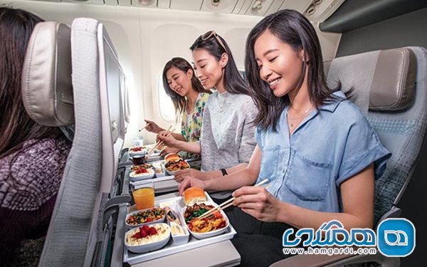 غذاهای هواپیما چگونه پخته می شوند؟