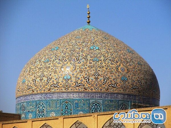 گنبد مسجد شیخ لطف الله اصفهان