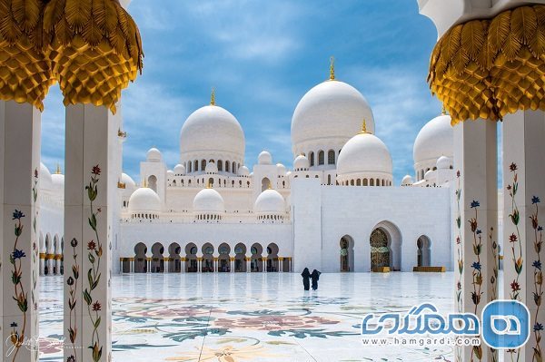 دیدنی های مسجد شیخ زاید