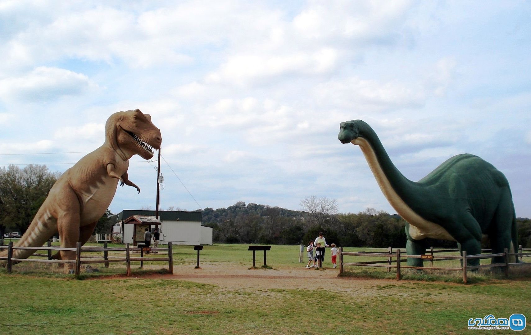 پارک ایالتی دایناسور ولی Dinosaur Valley State Park در تگزاس