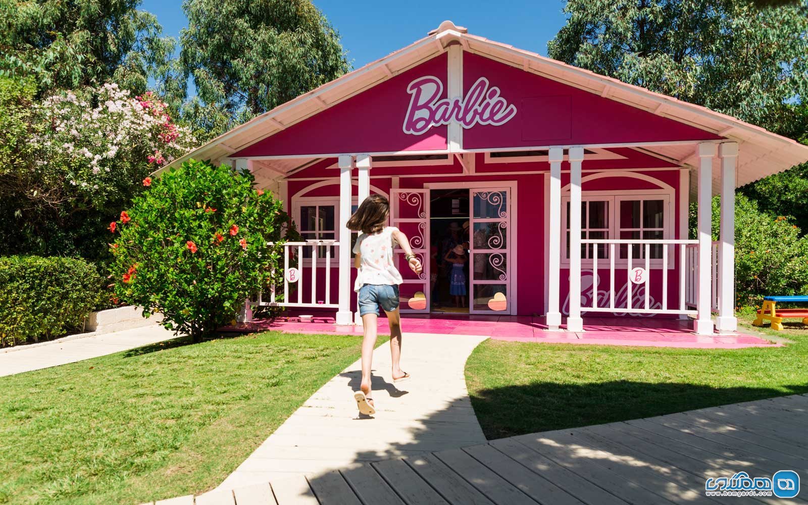 خانه باربی Barbie در فورته ویلج Forte Village