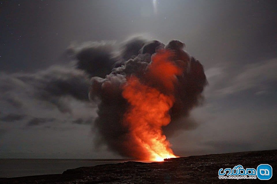پارک ملی آتشفشان های هاوایی Hawaii Volcanoes National Park در هاوایی
