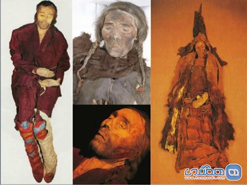 مومیایی های کشف شده در چین