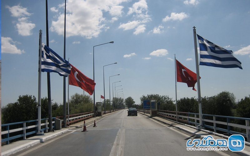 مرز بین یونان و ترکیه