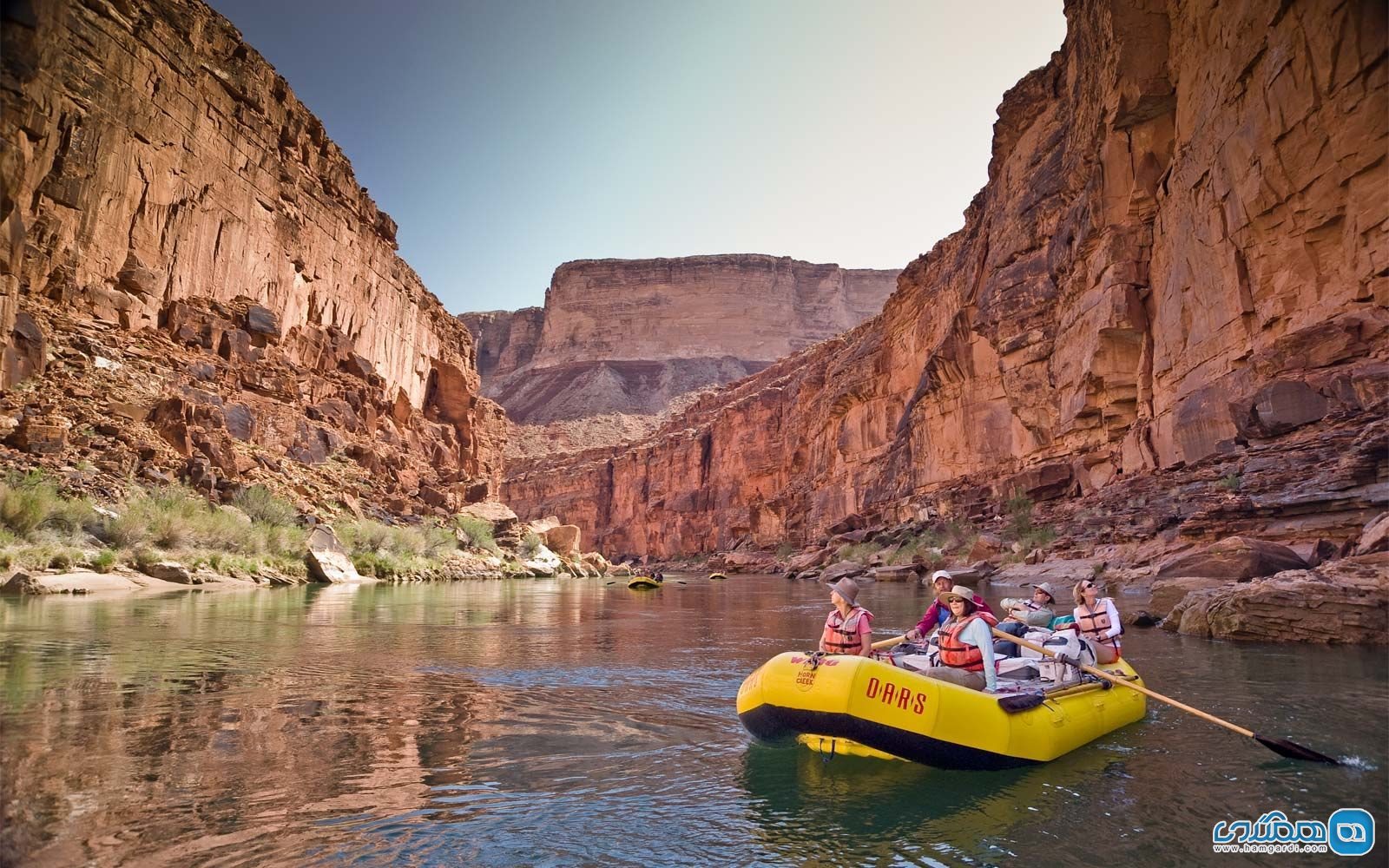 مانند جان وسلی پاول John Wesley Powell در گرند کنیون Grand Canyon قایق سواری کنید