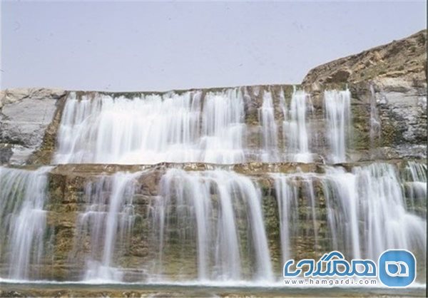 آبشار کیوان لیشتر، پلکانی از 7 آبشار