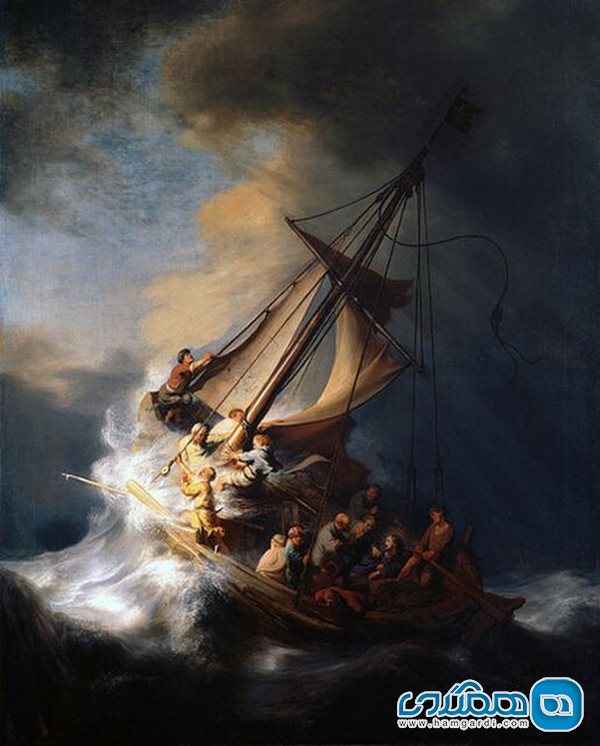 گم شدن کشتی رامبراند در تاریخ هنر