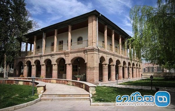 معماری عمارت باغ سپهدار قزوین