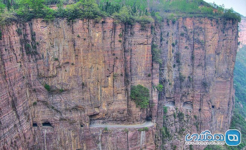تونل های کوهستانی گولیانگ Guoliang و ژیاگو Xiyagou در چین