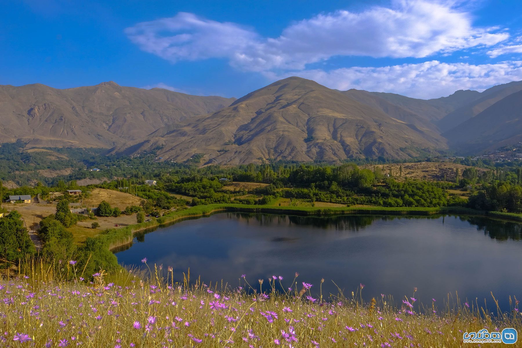 دره الموت و دریاچه اوان در استان قزوین