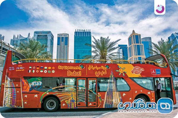 تور اتوبوس های سیاحتی دبی؛ تجدید خاطره با اتوبوس های دو طبقه