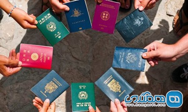 دلیل تفاوت رنگ پاسپورت ها در جهان