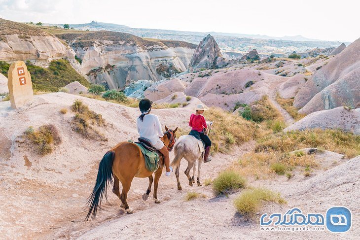 اسب سواری و تپه نوردی در Cappadocia