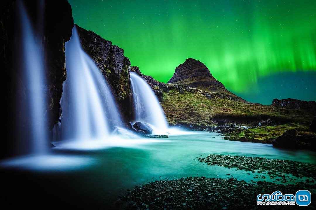 یخچال های طبیعی و نورهای شمالی ایسلند