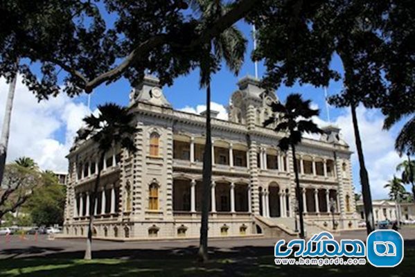 کاخ Iolani در Honolulu