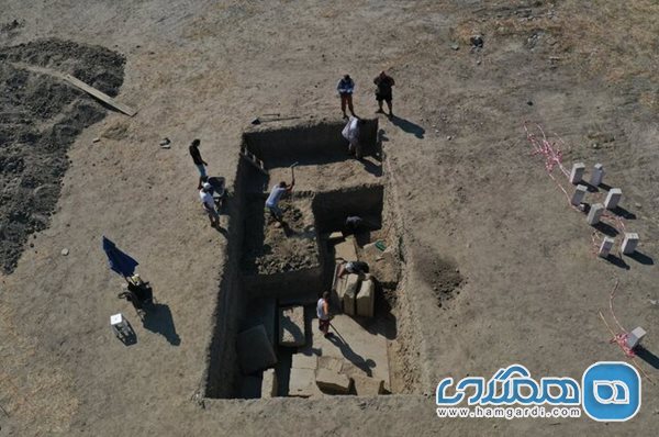 کشف دروازه معبد زئوس در یکی از شهرهای تاریخی ترکیه