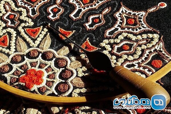 هنر رودوزی های سنتی ایران یکی از هنرهای قدیمی است