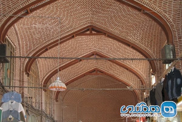تیمچه ملک بازار تاریخی شهرستان سراب مرمت شد
