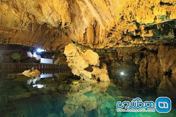 غار علیصدر یکی از بزرگترین غارهای آبی جهان است