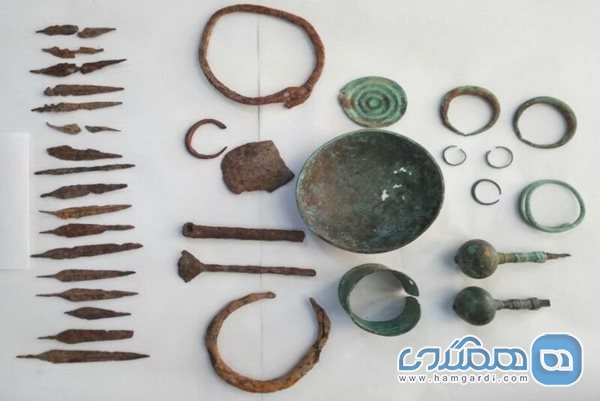 کشف 27 شی مربوط به هزاره اول قبل از میلاد در شهرستان سروآباد