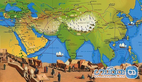 ایران حلقه اتصال و پل میان فرهنگی ملت ها در جاده ابریشم است