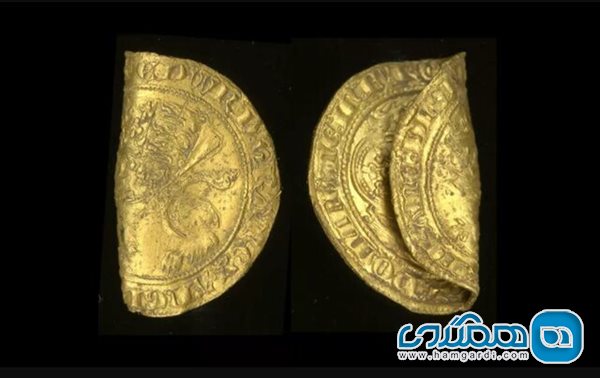 سکه های طلای متعلق به دوران طاعون