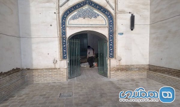 پایان مرمت مسجد زاویه در یزد