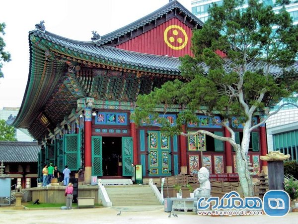 معبد جوگیه سا از جاذبه های توریستی کره جنوبی است