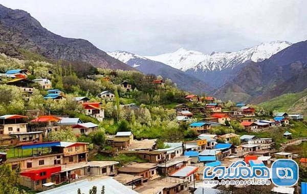روستای آتان یکی از زیباترین روستاهای قزوین است