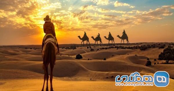 صحرای دوحه یکی از جاذبه های گردشگری قطر به شمار می رود