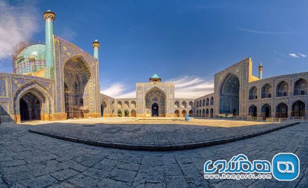 مسجد امام یکی از مشهورترین جاهای دیدنی اصفهان است