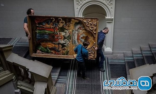 تلاش برای انتقال آثار هنری بزرگترین موزه اوکراین به جای امن