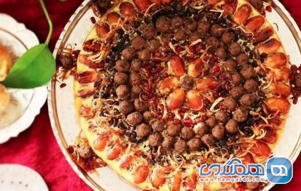خوراک شش انداز زنجانی غذایی برای چهارشنبه سوری است