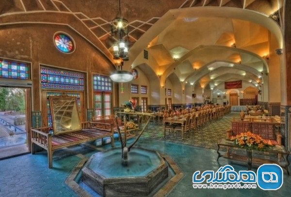 هتل مشیرالممالک یکی از زیباترین هتل های شهر یزد است