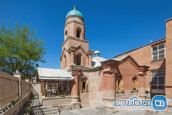 کلیسای کانتور بازمانده ای از حضور روس ها در قزوین است