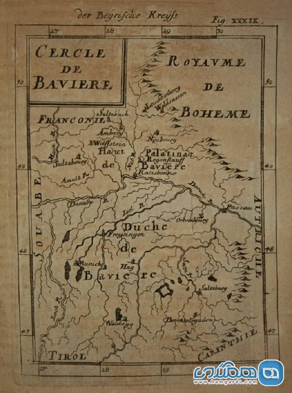باواریا در سال 1685