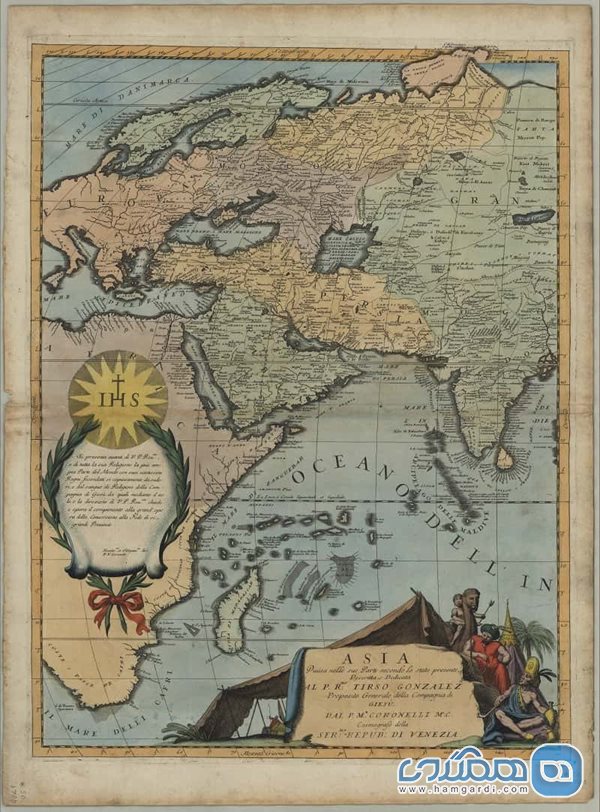 آسیا در سال 1700