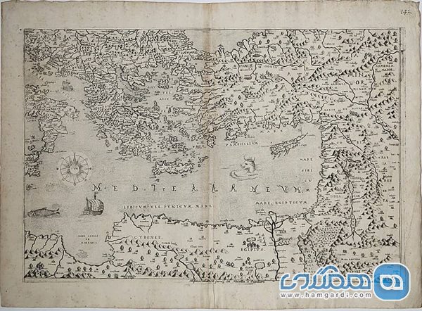 دریای مدیترانه سال 1570