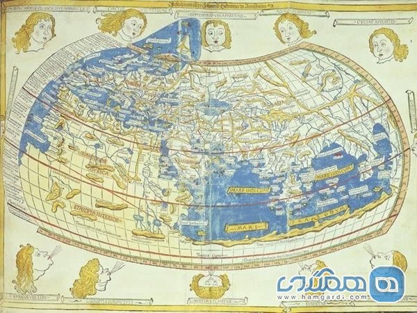 نقشه جهان سال 1407