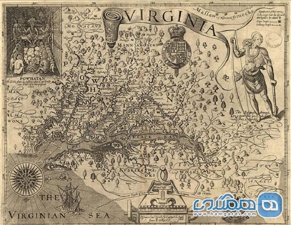 ویرجینیا در سال 1606