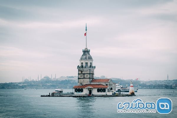 برج دختر یکی از معروف ترین دیدنی های استانبول است