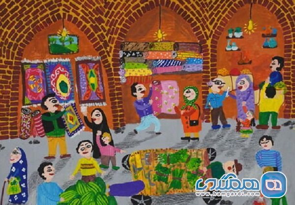 نقاشی های برگزیده کودکان ایرانی در فرانسه