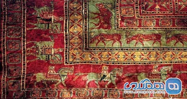 قدیمی ترین فرش ایرانی در موزه ارمیتاژ در روسیه نگهداری می شود