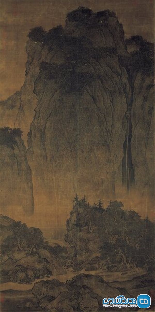 مسافران در میان کوهستان و نهر اثر فن کوآن