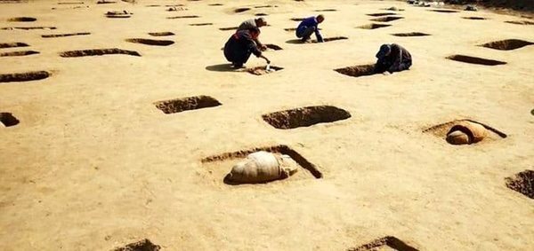 بقایای تدفین 113 انسان در گورستان باستانی چین کشف شد