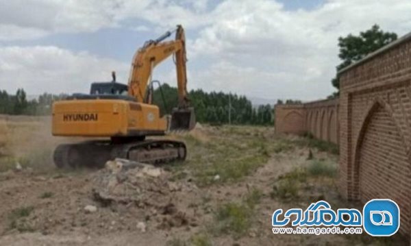 شروع عملیات عمرانی احداث سایت موزه باز چالدران