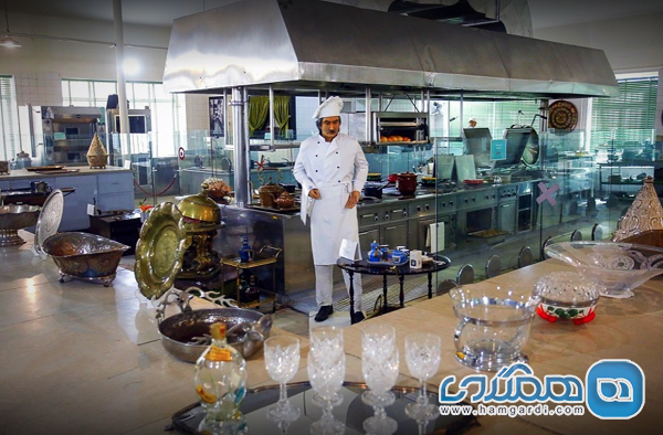 موزه آشپزخانه سلطنتی یکی از بخش های دیدنی مجموعه سعدآباد است