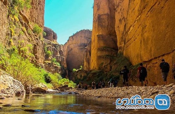 دره توبیرون یکی از جاذبه های طبیعی استان خوزستان به شمار می رود