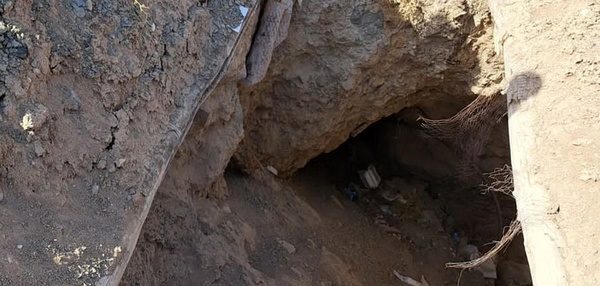 حفاری های غیر مجاز و عدم حفاظت صحیح فروریختن بخشی از شهر زیرزمینی صالح آباد را به دنبال داشت